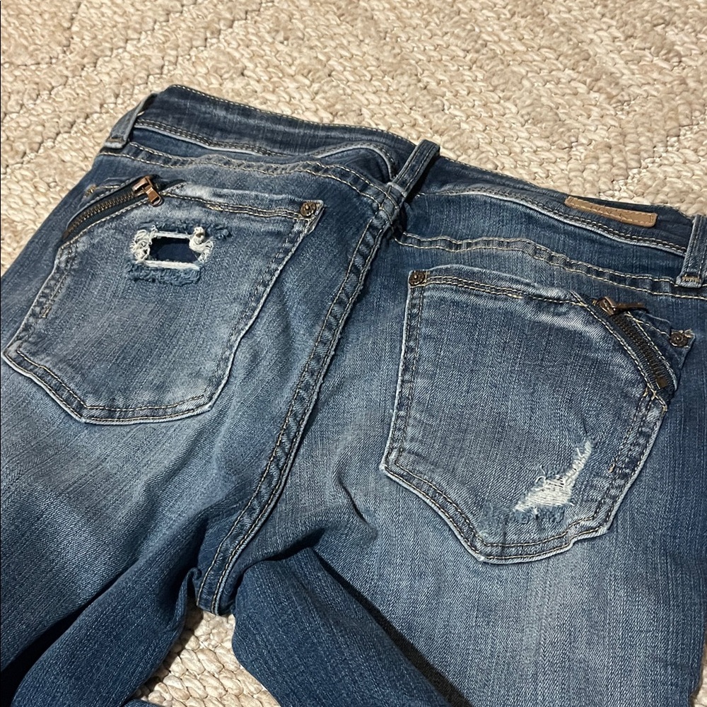 Buckle black Distressed Blue Women's Jeans